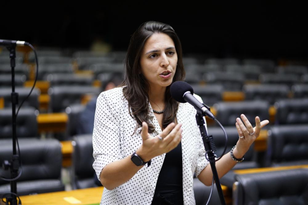 Deputada Natália Bonavides foi alvo de fakenews dia 18 de março. Foto: Pablo Valadares/Câmara dos Deputados
