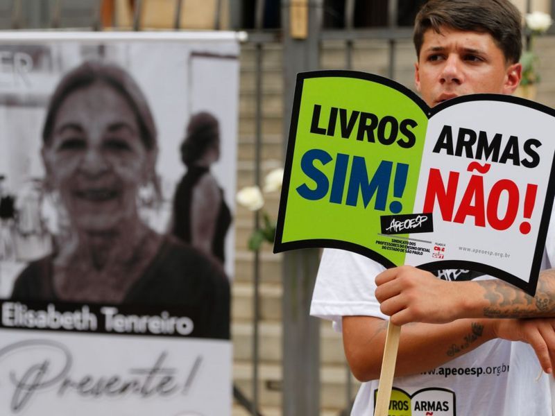 Ataques a escolas no Brasil já fizeram 40 vítimas desde o ano 2000. Foto: Agência Brasil