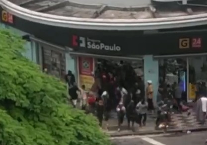 Arrastão em São Paulo