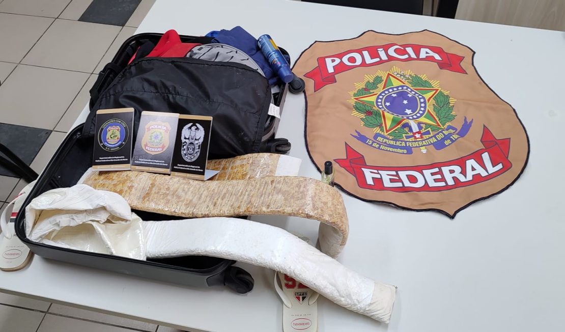 Motorista de aplicativo é preso pela PF com 4 kg de cocaína no aeroporto de Natal