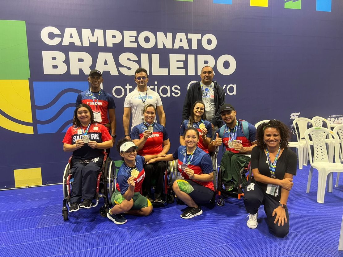 Equipe potiguar no Campeonato Brasileiro de Halterofilismo