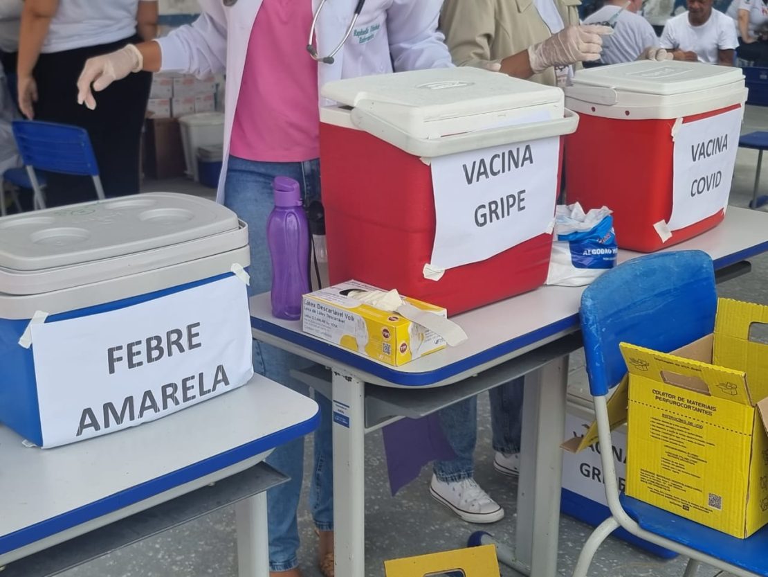 Internos de Alcaçuz recebem vacinas e passam por consultas, testagens e exames - Foto: Divulgação/SEAP