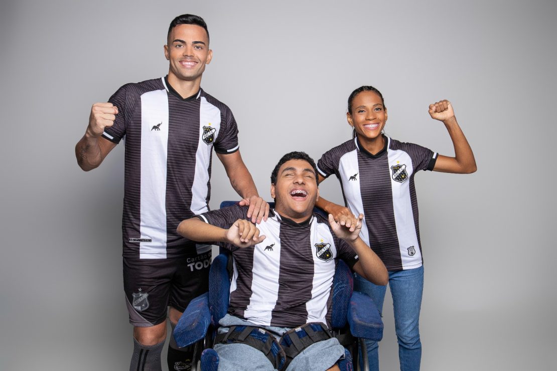 ABC lança camisa com nomes de ídolos em braile