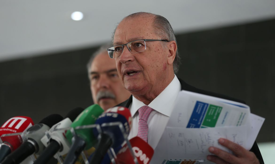 Geraldo Alckmin destacou que para os exportadores a nova linha de crédito é opção de baixo risco para o agronegócio. Foto: José Cruz/Agência Brasil