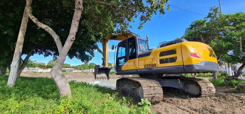 Prefeitura de Natal faz manutenção em três lagoas de captação