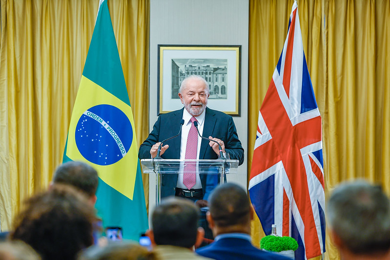 Lula anuncia que plano de investimentos sairá até o final de maio. Foto: Ricardo Stuckert/PR