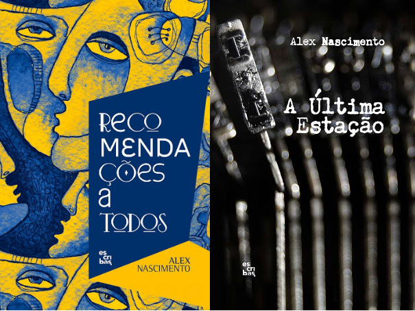 Escribas relança de uma vez só dois livros de Alex Nascimento. Foto: Reprodução 
