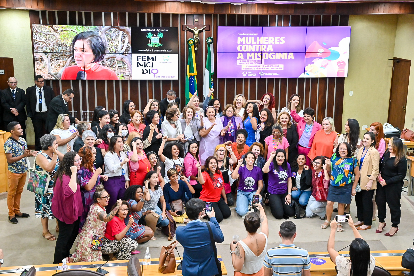 Em audiência, Assembleia conclui campanha de combate ao feminicídio