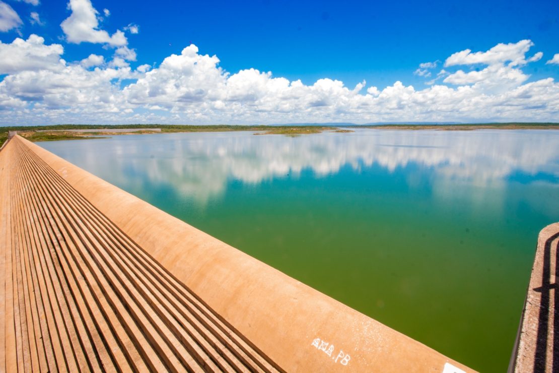 Barragem Santa Cruz do Apodi acumula 68,89% da sua capacidade total