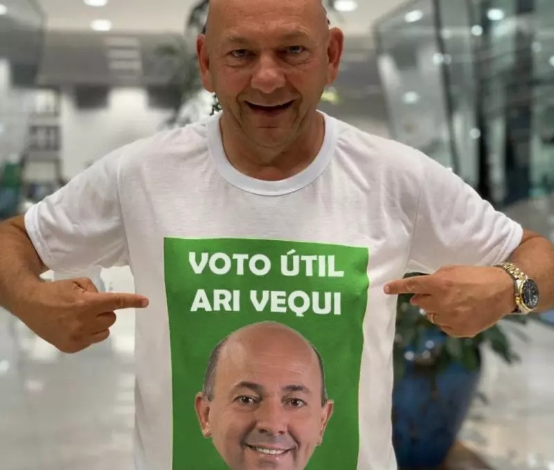 Luciano Hang está inelegível por abuso de poder econômico em favor de Ari Vequi, que foi cassado. Foto: reprodução