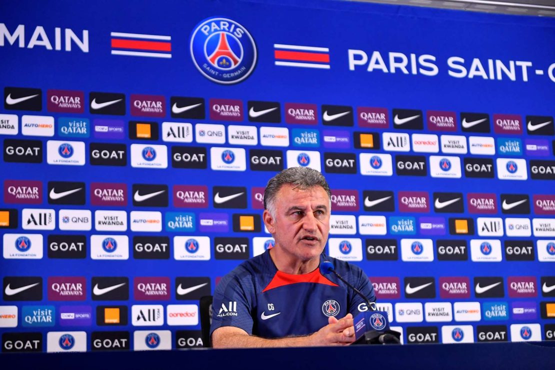 Christophe Galtier, técnico do PSG - Foto: Divulgação/PSG