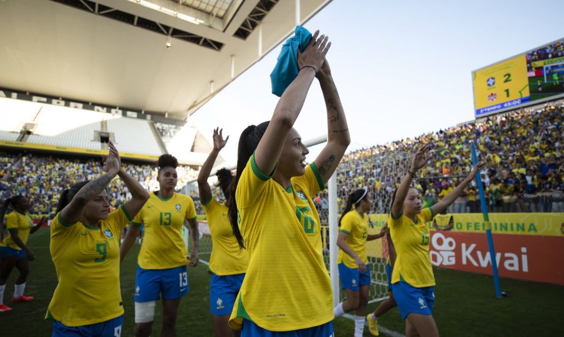 Governo decretará ponto facultativo em jogos da Seleção Feminina