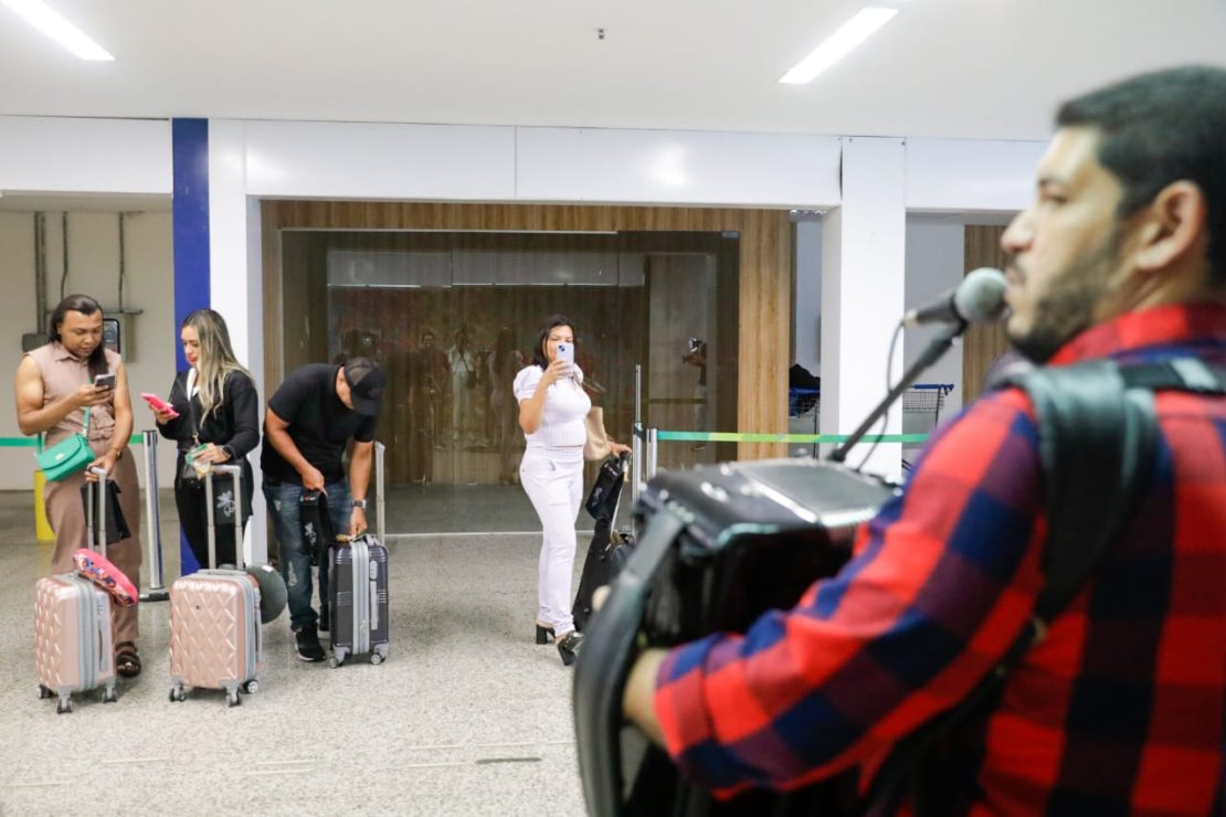 Primeiro voo direto vindo do Pará para Natal trouxe 174 passageiros. Foto: Carmem Félix/GovRN