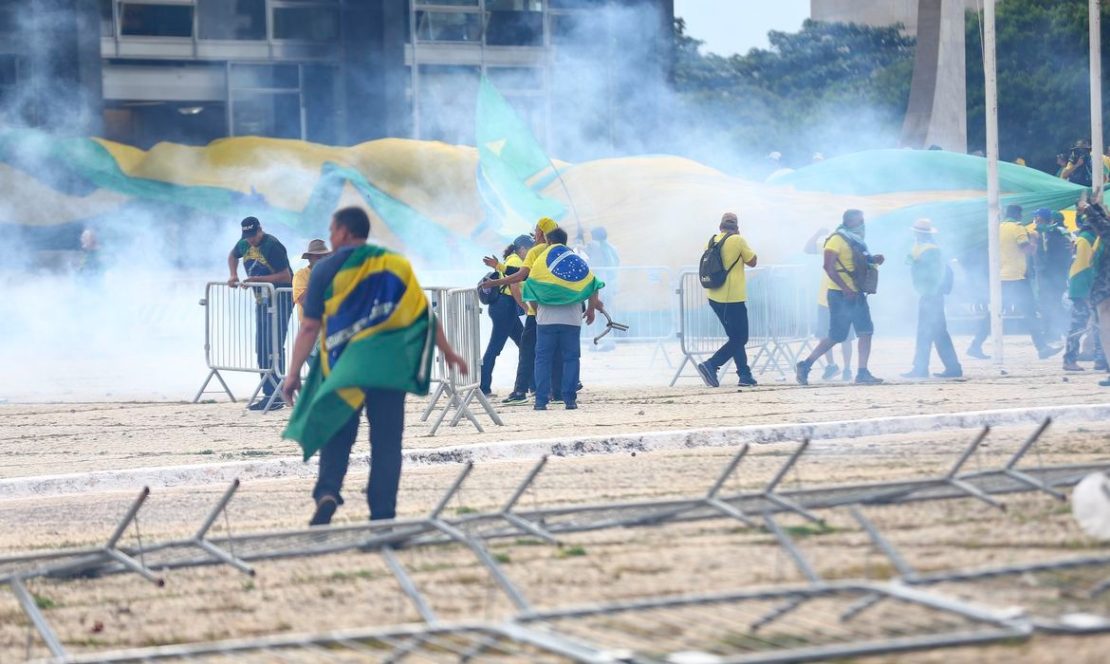 Atos de 8 de janeiro foram a motivação de propor penas mais duras para crimes contra o Estado Democrático. Foto: Marcelo Camargo/Agência Brasil