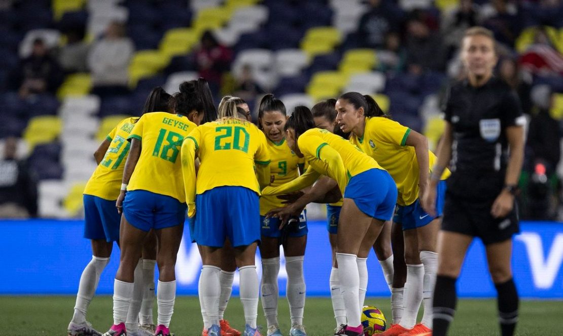Início da série de jogos da seleção feminina será dia 24 , contra o Panamá. Foto: Thais Magalhães/CBF