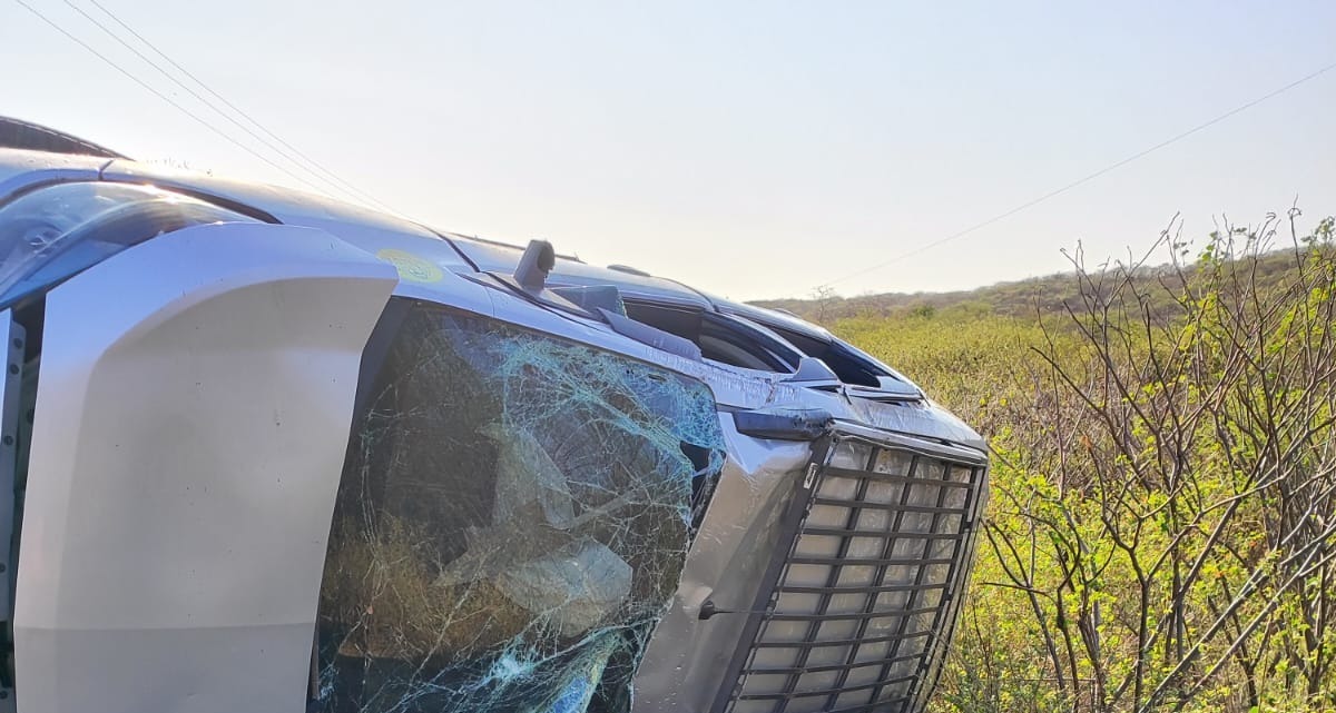 Acidente deixa vítima fatal e três passageiros feridos no Seridó do RN