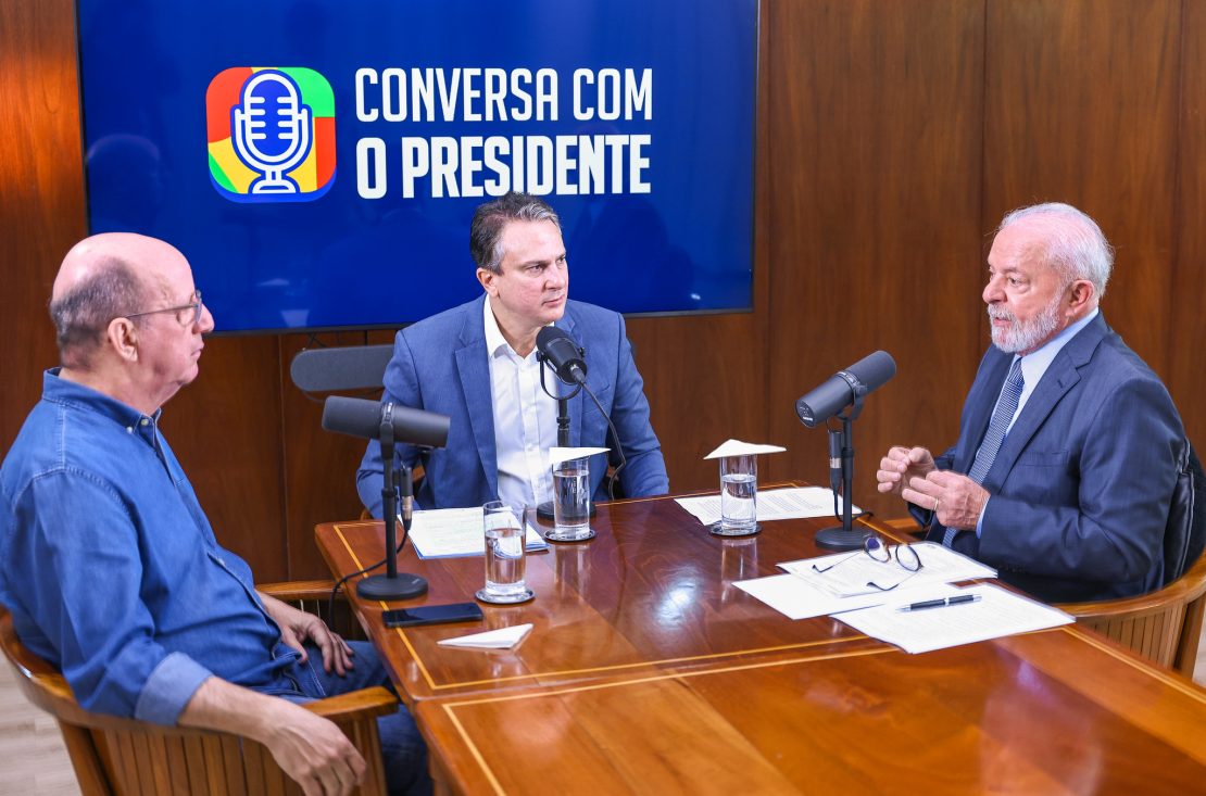 Parecer do TCU entendeu que há promoção pessoal nas lives 'Conversa com o presidente'. Foto: Ricardo Stuckert/PR