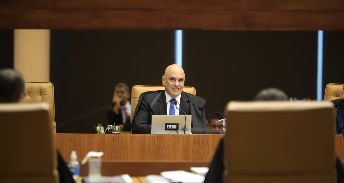 Alexandre de Moraes é o relator do caso que envolve o 1º réu no julgamento dos atos golpistas. Foto: Rosinei Coutinho/SCO/STF