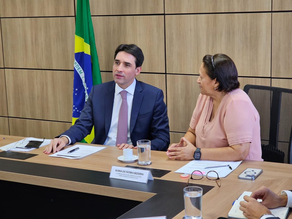 Visita do ministro dos Portos a Mossoro foi anunciada por Fátima Bezerra. Foto: Reprodução/Twitter