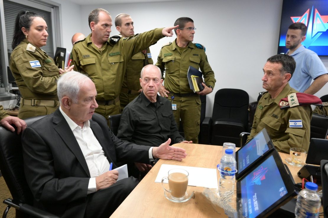 "Destruiremos o Hamas", disse primeiro-ministro de Israel, Benjamin Netanyahu. Foto: Amos Ben Gershom
