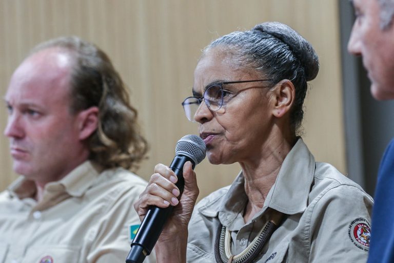 Marina Silva afirmou que o governo federal vai atuar com os Estados para combater as queimadas na Amazônia. Foto: José Cruz/Agência Brasil