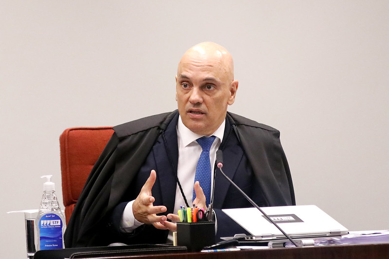 Alexandre de Moraes foi o relator do julgamento envolvendo a Lei das Orcrims. Foto: Gustavo Moreno/SCO/STF