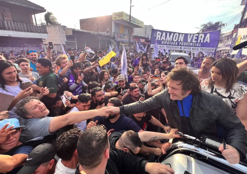 Javier Milei tomará posse como presidente da Argentina dia 10 de dezembro. Foto: Reprodução/Instagram