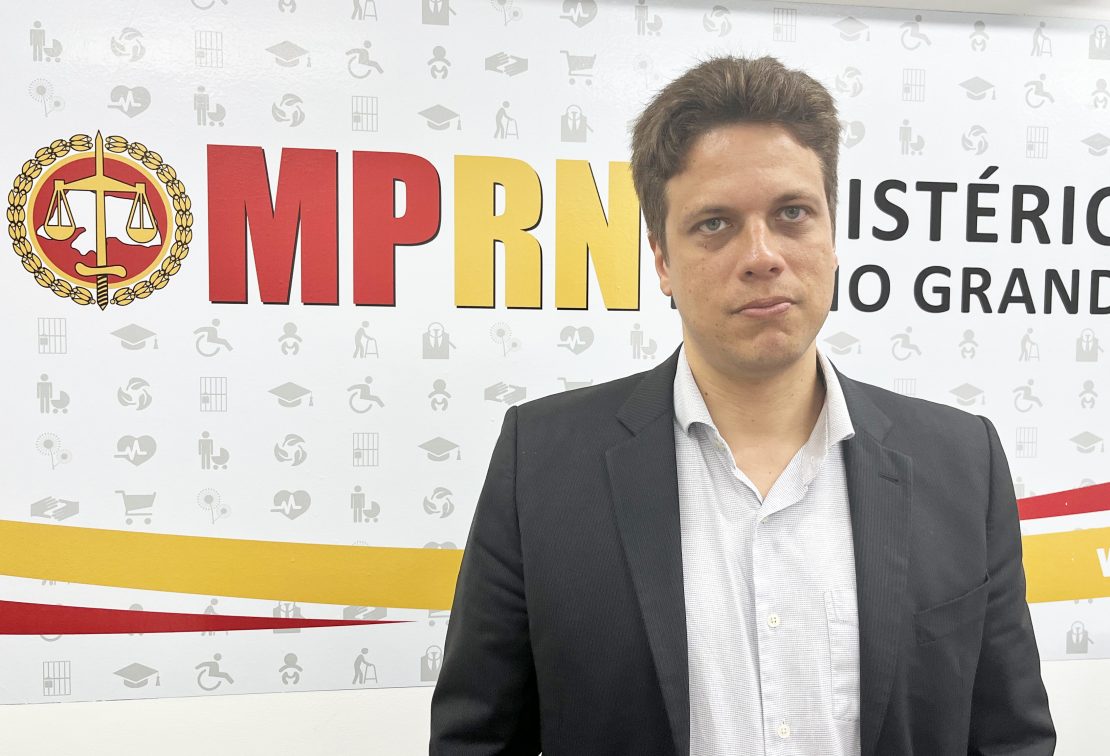 Coordenador do NIP do MPRN, promotor Augusto Lima. Foto: Everton Dantas/NOVO Notícias