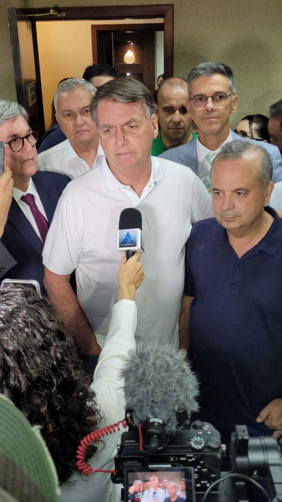 Em visita a Natal, Bolsonaro criticou decisão do STF sobre responsabilizar veículos de imprensa. Foto: NOVO Notícias