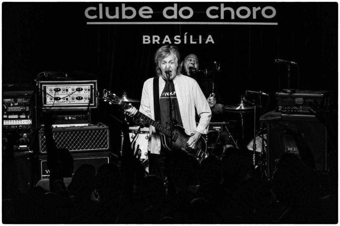 how de Paul McCartney no Clube do Choro, em Brasília. Foto: MPL Communications/Divulgação