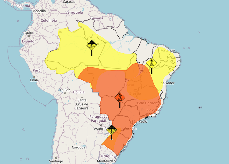 Alerta para baixa umidade do ar no RN e outros estados vai até a noite desta quinta-feira (14). Foto: Agência Brasil