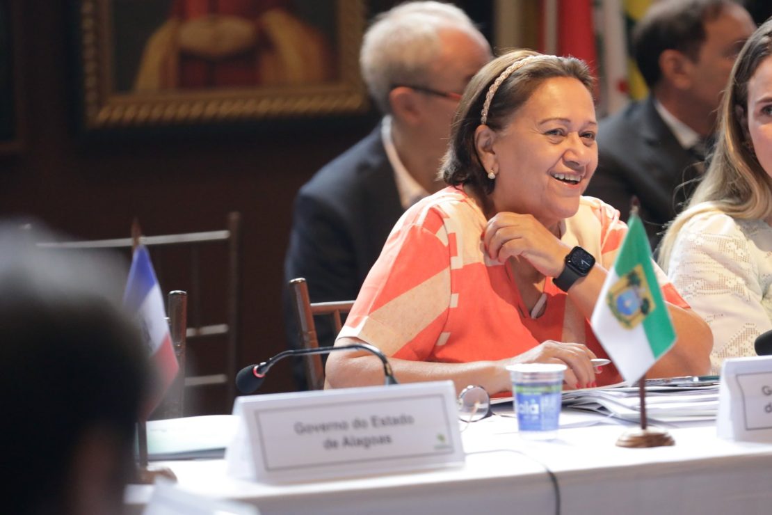 Fátima Bezerra se torna a primeira mulher a presidir o Consórcio Nordeste. Foto: Carmem Félix/GovRN