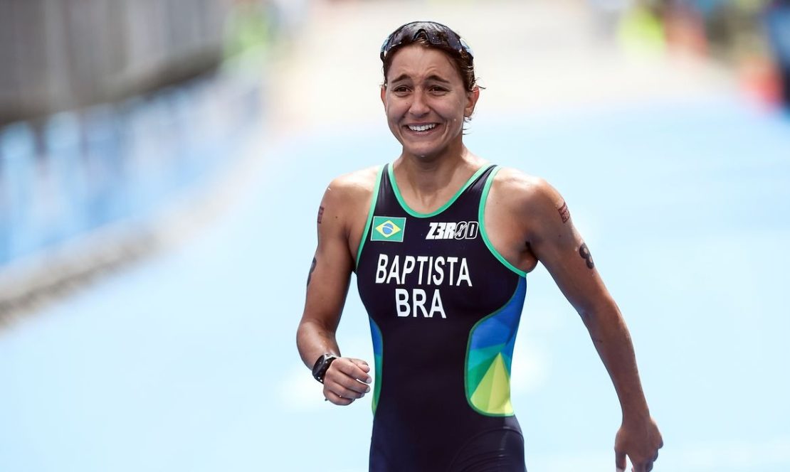 Triatleta brasileira Luisa Baptista foi atropelada e o motorista fugiu do local sem prestar socorro. Foto: Gaspar Nóbrega/COB 