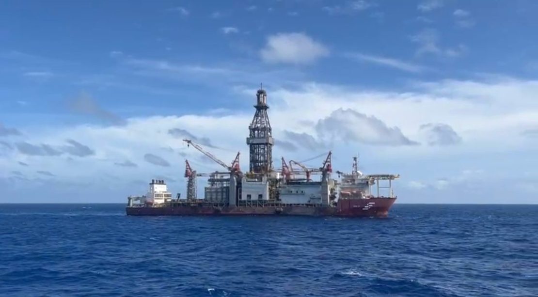 Navio-sonda da Petrobras começará a perfurar na Bacia Potiguar ainda este mês. Foto: Agência Petrobras