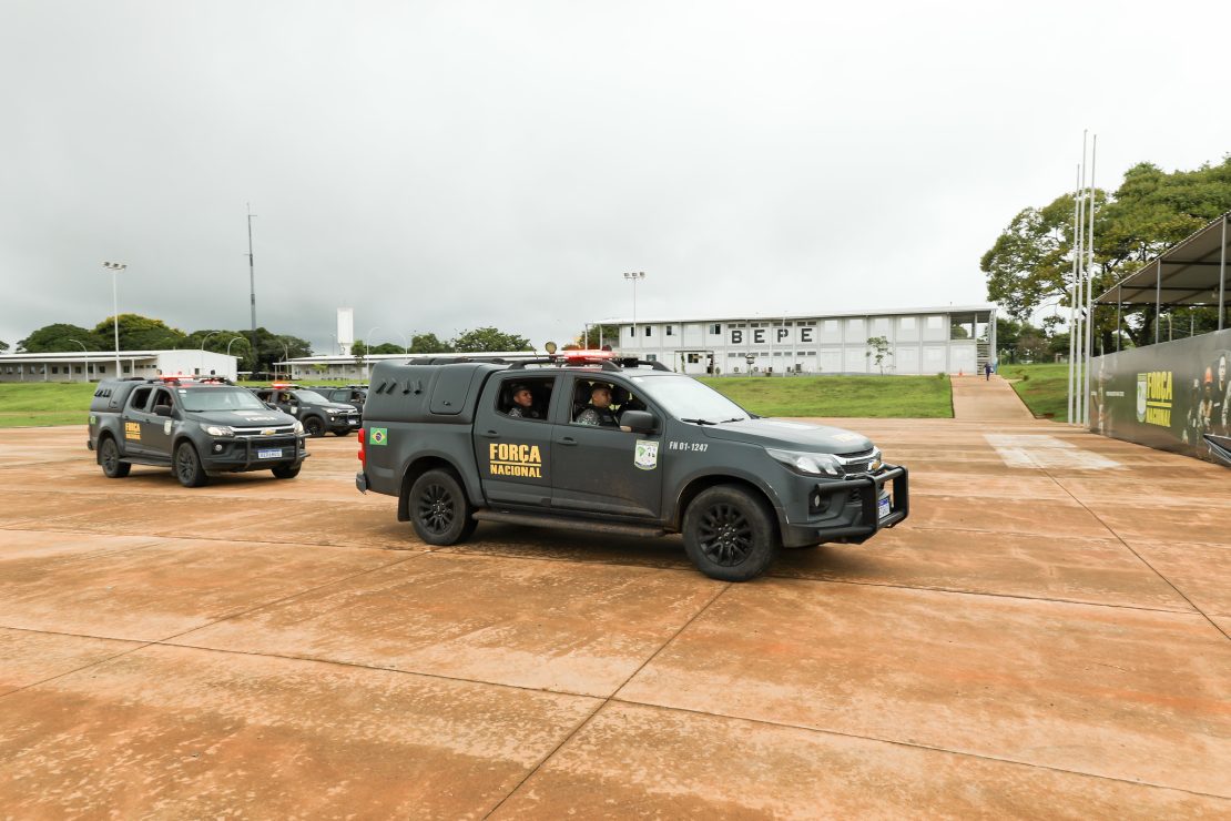 Homens da Força Nacional de Segurança devem chegar nesta quinta-feira a Mossoró. Foto: Jamile Ferraris/MJSP