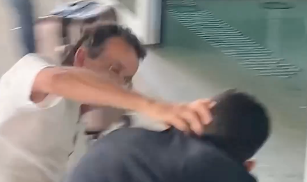 Queixa policial contra Fernando Mineiro é baseada no vídeo feito no aeroporto de Natal. Imagens: Matheus Faustino