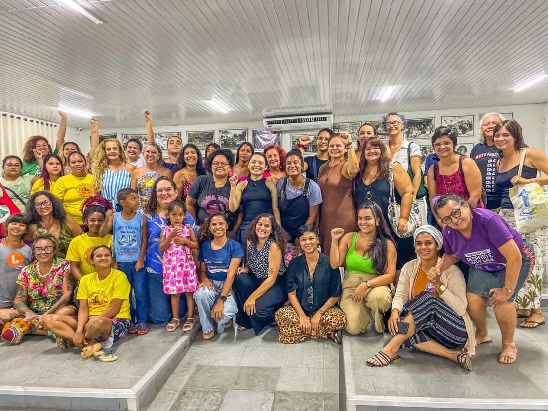 Programação e tema de ato no Dia Internacional das Mulher em Natal foi definido em plenária. Foto: Cedida