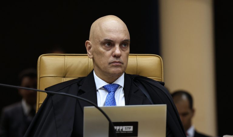 Alexandre de Moraes se pronunciou publicamente pela 1ª vez sobre o episódio dom elon Musk. Foto: Rosinei Coutinho/SCO/STF