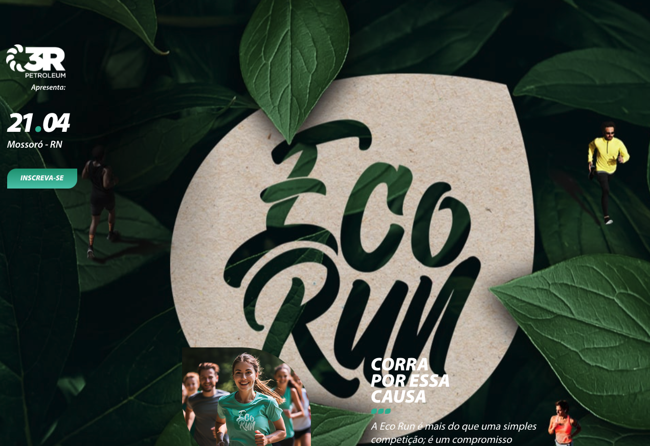 Eco Run Mossoró tem como patrocinadora a 3R petroleum. Foto: Reprodução