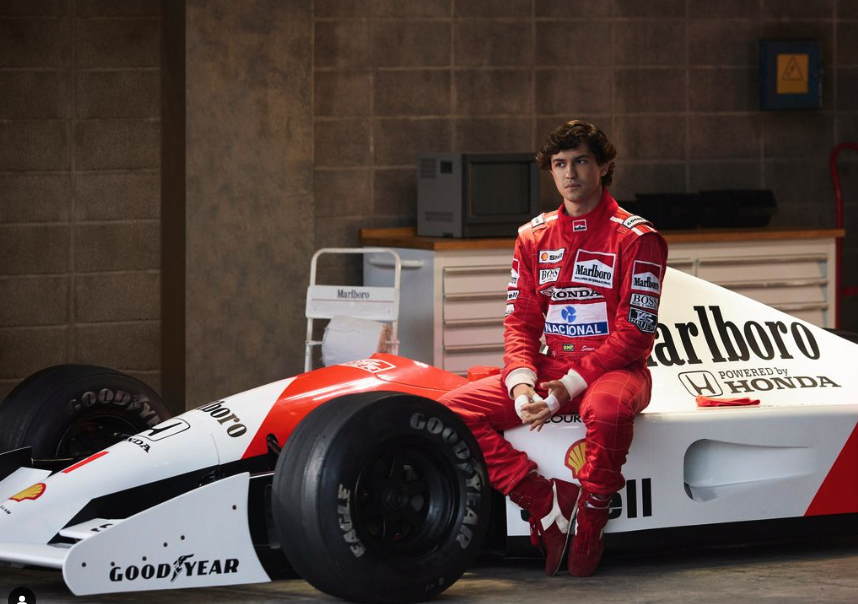 Minissérie sobre a vida de Ayrton Senna terá o ator Gabriel Leone interpretando o piloto. Foto: Netflix