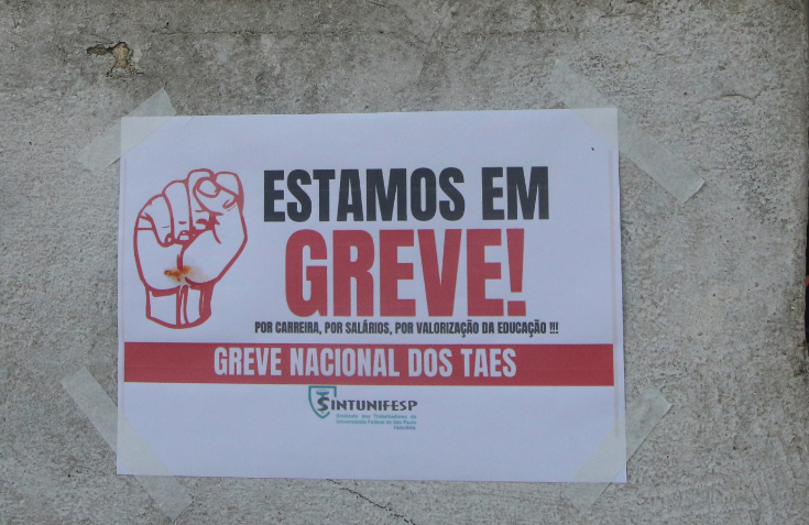 Greve nas universidades federais em 2024 marcada por racha nas entidades que representam a categoria. Foto: Reprodução