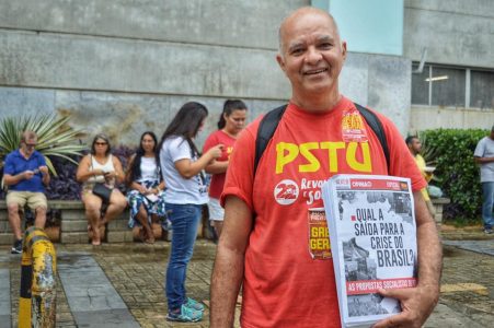 Nando Poeta será anunciado oficialmente como pré-candidato à Prefeitura de Natal pelo PSTU. Foto: PSTU