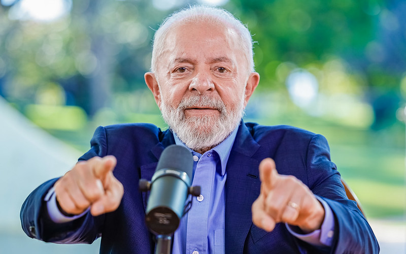 Em entrevista, Lula voltou a criticar a greve das instituições federais de ensino. Foto: Ricardo Stuckert/PR