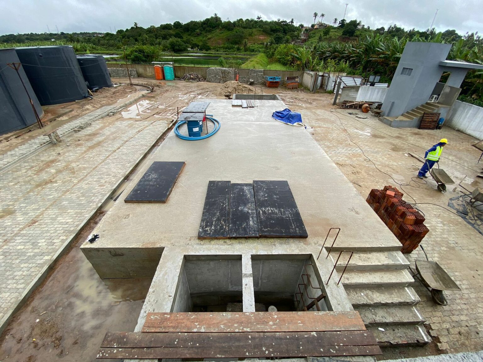 A primeira fase da obra está prevista para ser finalizada em julho deste ano. Foto: Cedida