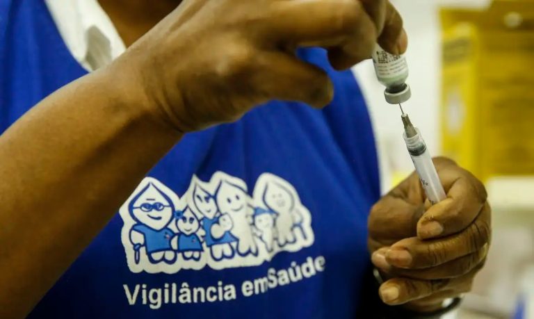 A vacinação é a única forma de prevenção da poliomielite. Foto: Tomaz Silva/Agência Brasil