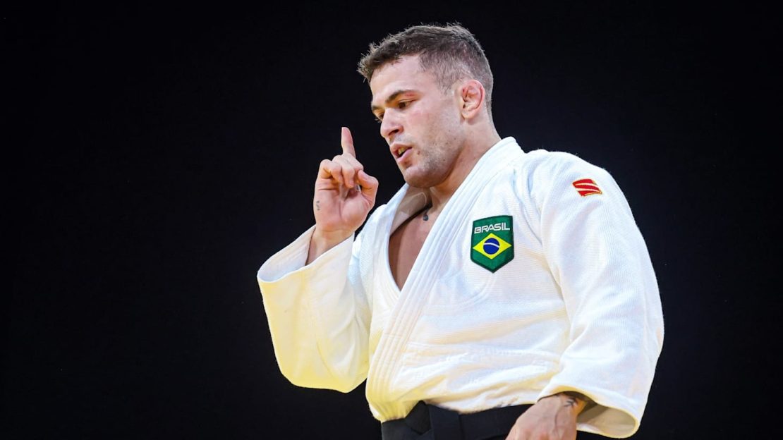 Willian Lima (66kg) avançou à semifinal de sua categoria após vencer o 5º do ranking mundial. Foto: Wander Roberto/COB