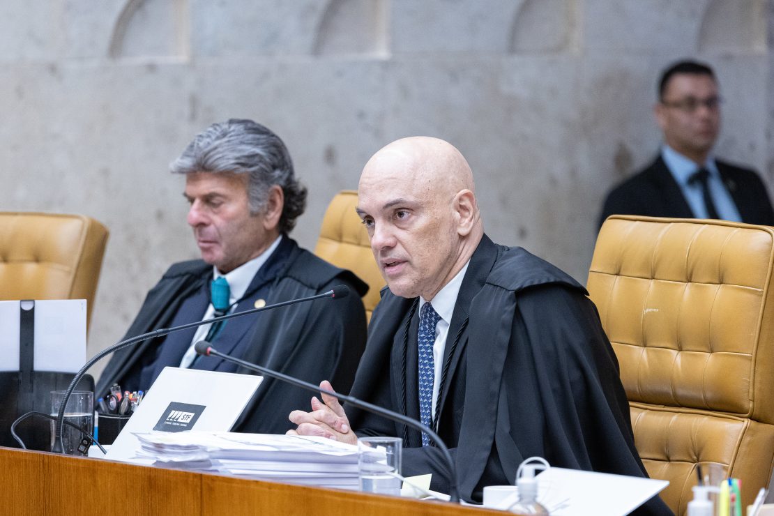 Alexandre de Moraes disse que todos os procedimentos foram realizados no âmbito de investigações já existentes. Foto: Antonio Augusto/STF