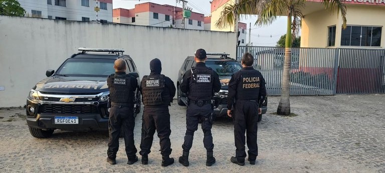 Operação da PF cumpriu mandados de busca e de prisão no RN. Foto: PF