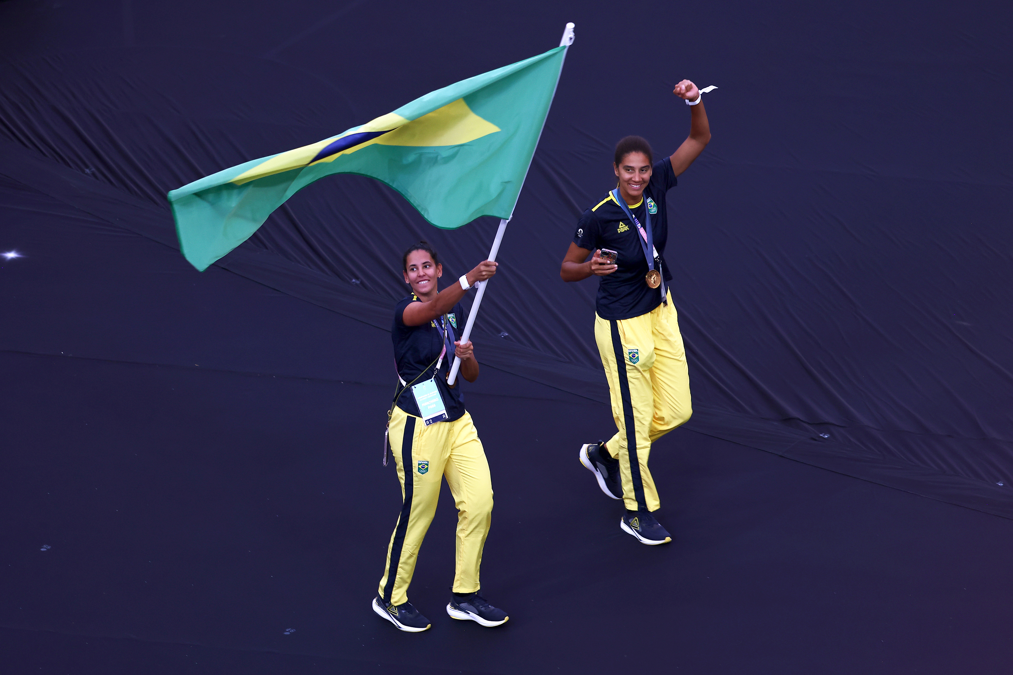 Líderes do ranking e apontadas como favoritas à medalha de ouro, Ana Patrícia e Duda não decepcionaram. Foto: Luiza Moraes/COB