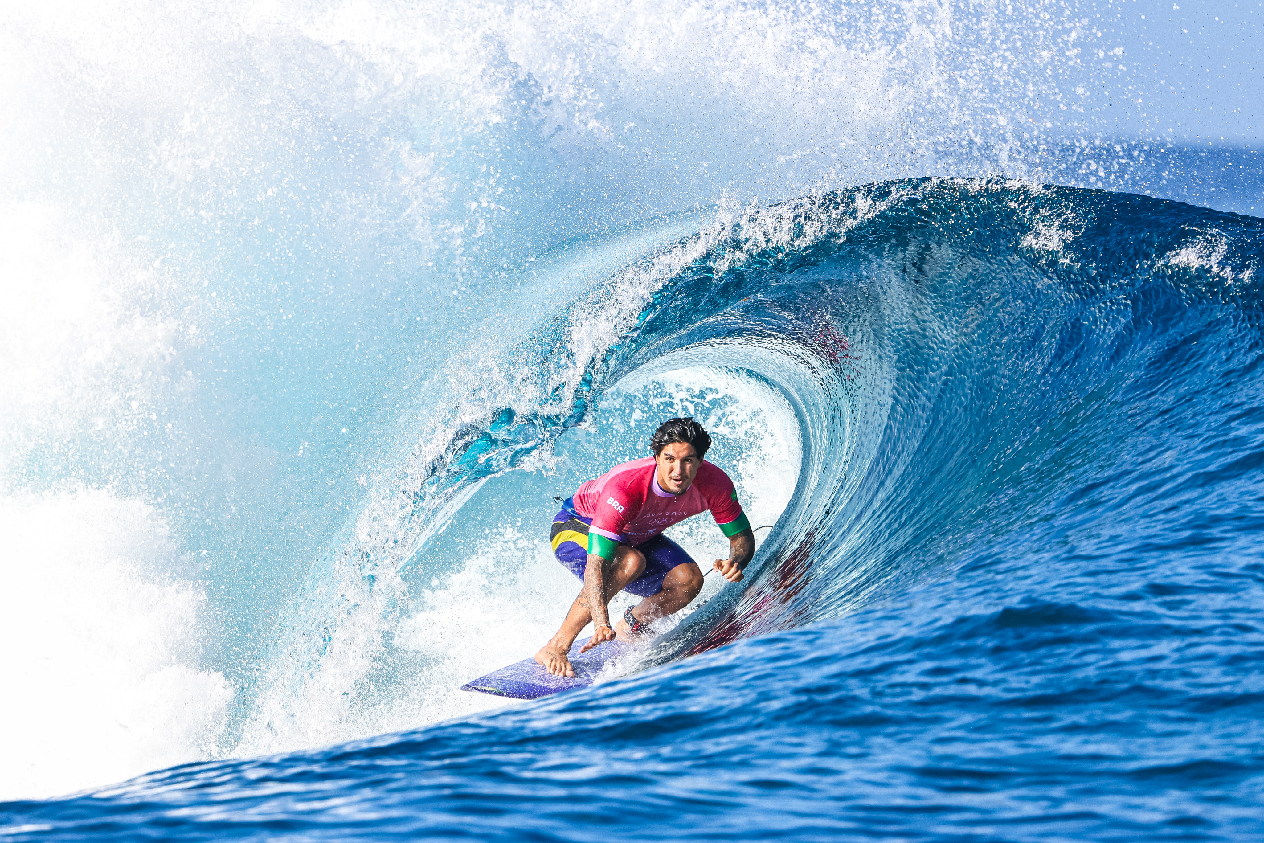 Gabriel Medina vai disputar o bronze no surfe. Foto: William Lucas/COB